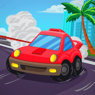 Übertriebene Schaukel